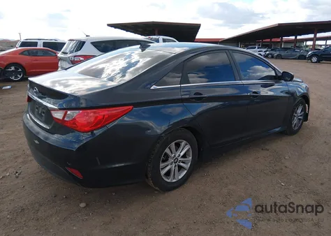 2014 Hyundai Sonata Gls z USA, uszkodzony, nr VIN 5NPEB4AC2EH903048